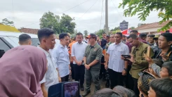 Bertolak ke Sukabumi, Kepala BNPB Pastikan Penanganan Darurat Berjalan Optimal